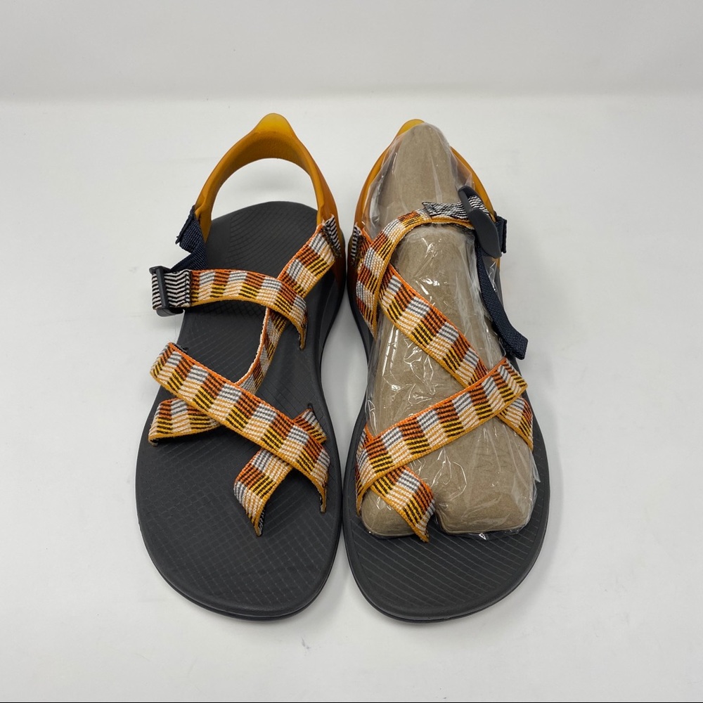 Chaco ZCANYON 2 orange poppy rugged sandals - Picture 3 of 5